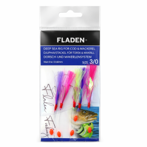 Fladen Deep Sea Rig Multicolor Mackerel