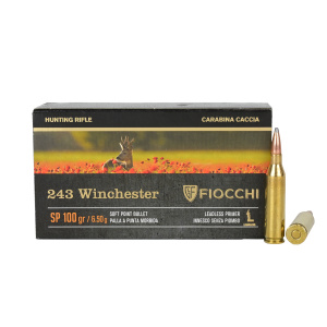 Fiocchi 243 100gr Soft Point