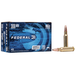 Varmint & Predator 308 Win 130 Grain (40stk í pakka)