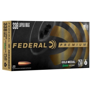 Gold Medal Sierra MatchKing 338 Lapua Mag 250 Grain