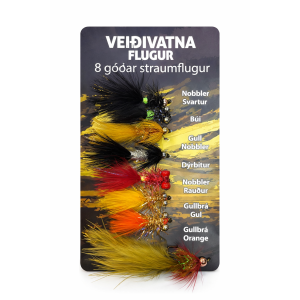 Veiðivatna Straumflugur 8 Stykki