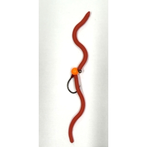 Squirmy Tunsten Jig Rauður m/orange Kúlu