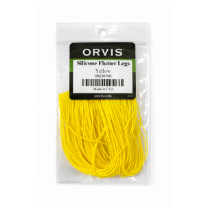 ORVIS Silicone Flutter Legs – Yellow
