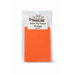 Hareline 3mm Fly Foam – Orange