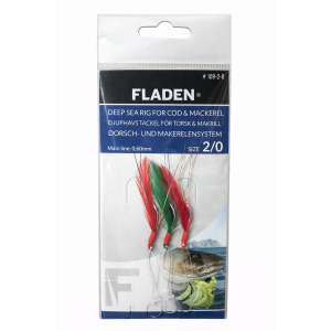 Fladen Deep Sea Rig Multicolor Mackerel Size 2/0