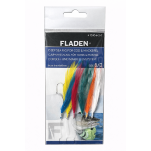 Fladen Deep Sea Rig Multicolor Mackerel Size 2/0