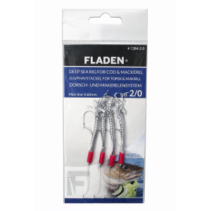 Fladen Deep Sea Rig Multicolor Mackerel Size 2/0