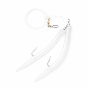 Fladen Rubber Mac sett (2 Hooks Size 9/0 og 12/0)