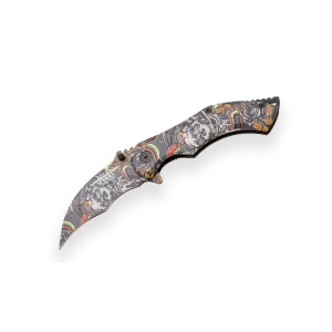 Joker Hnífur Pirates of the Caribbean 3D prentun, 8,5 cm blað