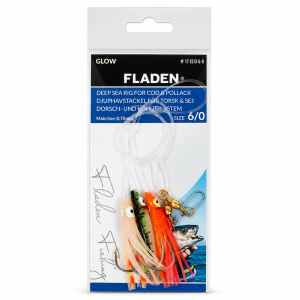 Fladen Deep Sea Rig for Cod & Pollack Glow 6/0