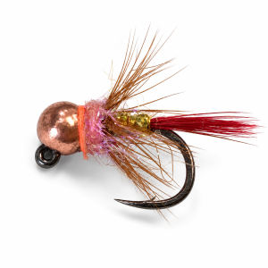 Red Tag Caddis Tungsten Jig #16