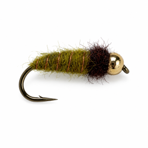 Caddis Olive & Brown  #14 og #16