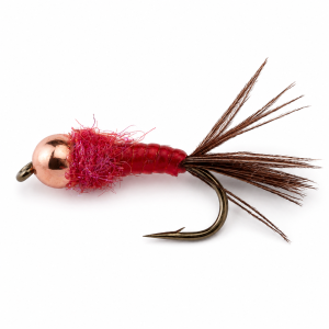 Copper Red Chubby Vinyl Nymph #10, #12 og #14