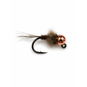 Copper PT Ostrich Grey Tungsten Jig #12, #14 og #16